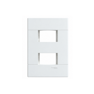 Placa 4x2 2 Módulos Separados Branco Fosco Lunare Up - Schneider