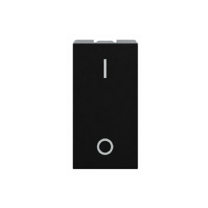 Interruptor Bipolar Simples 16A 250V Preto Origen - ABB