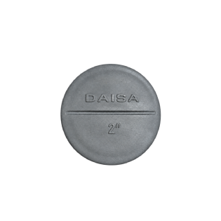 Tampão Condulete 2 Pol PVC Cinza Sem Rosca - Daisa
