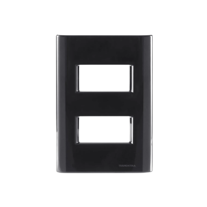 Placa Acabamento 4X2 2 Postos Separados Gr C/Suporte Giz - Tramontina