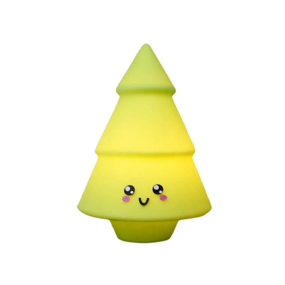 Luminária Mesa Led Sobrepor Arvore De Natal Kawaii Vd P/Lâmpada Bolinha 5W Bivolt C/Cabo 1,80M - Usare