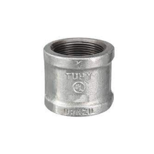 Luva Eletroduto Roscável 3Pol Bsp Aço Carbono Galv Fogo Nbr 5598 - Eletroduto/Est