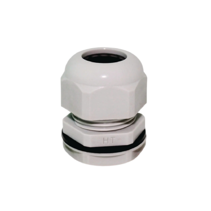 Prensa Cabo Nylon Bsp 2Pol Cinza Ip68 Curta - Hellermann