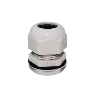 Prensa Cabo Nylon Bsp 2Pol Cinza Ip68 Curta - Hellermann