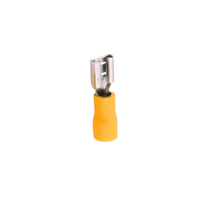 Terminal Femea 4,00-6,00Mm (12-10Awg) Pré-Isolado Amarelo - Magnet
