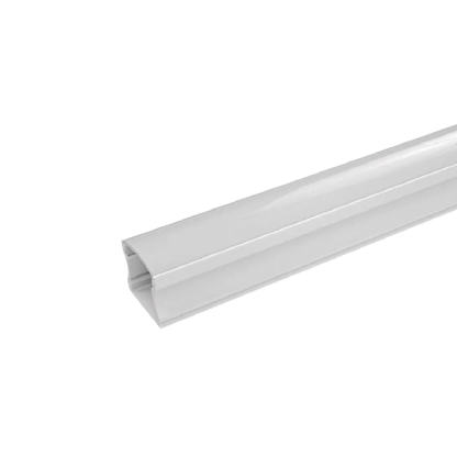 Perfil Sobrepor C/ Mola 17,2Mmx14,4Mm Branco 2M - Luminatti