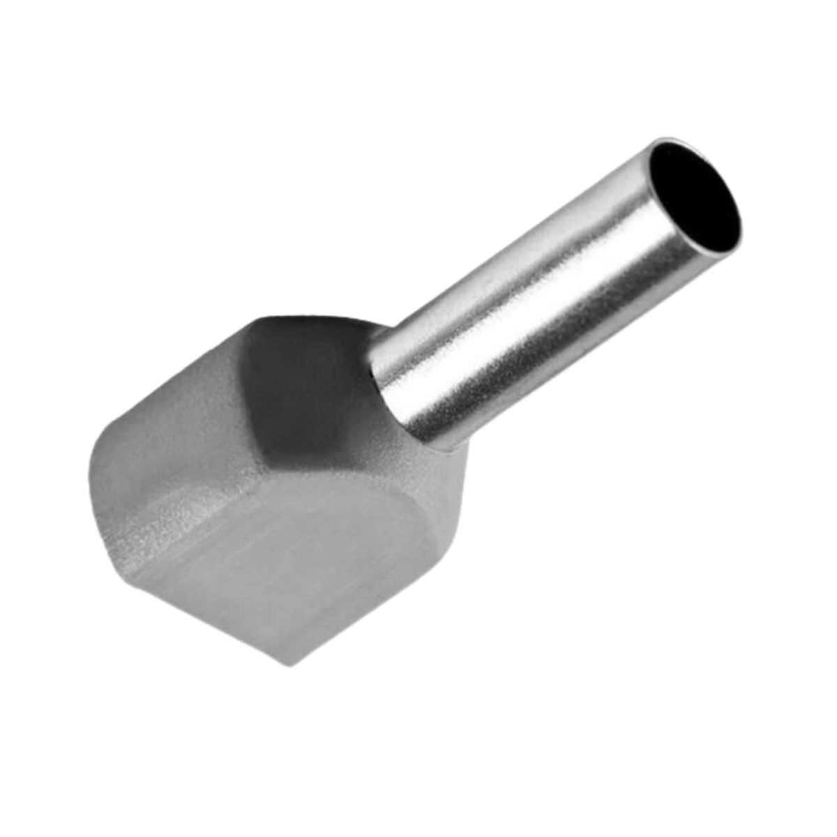 Terminal Tubular (Ilhos) Duplo 4,00Mm (12Awg) Pre-Isolado Cinza 692355 Magnet