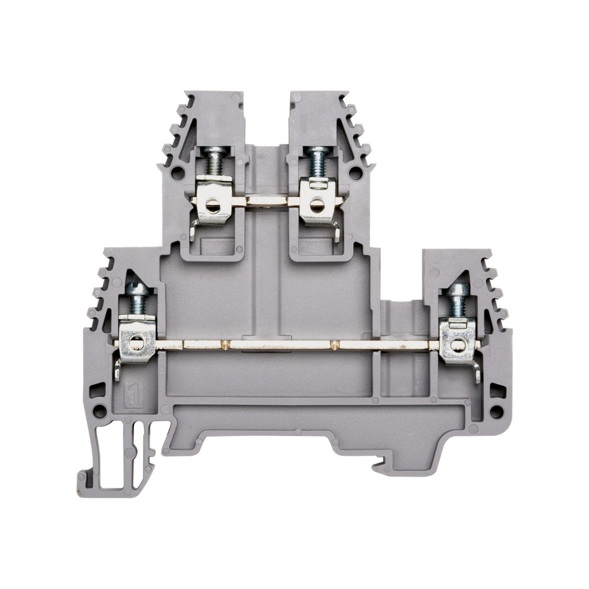 Conector Borne Passagem Duplo 4 Conexões 2,50Mm 24A 500V Weg