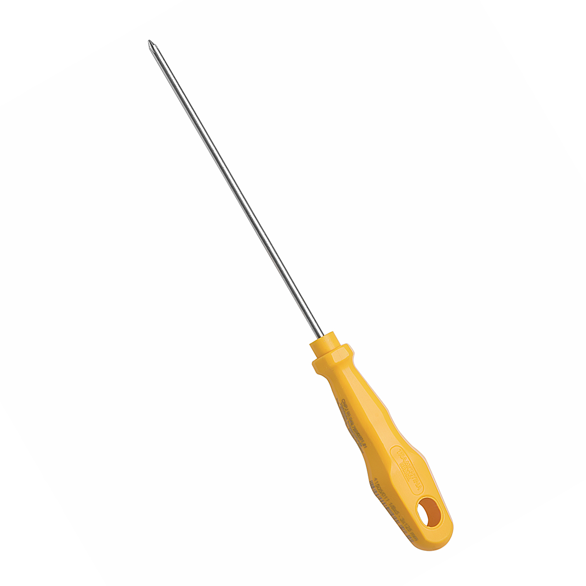 Chave Fenda Ponta Cruzada Philips Ph0 1/8x5 Polegadas 3x125Mm Cabo Injetado Amarelo - Tramontina