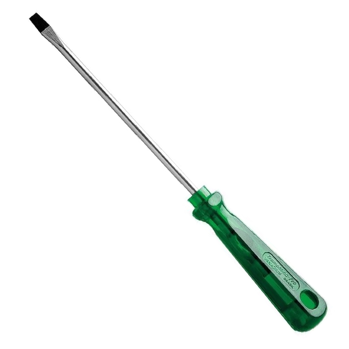 Chave Fenda Simples 1/8x5 Polegadas 3x125Mm Cabo Sextavado Verde Magnetizada - Tramontina
