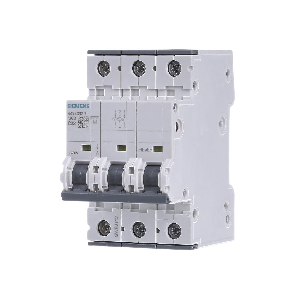 Disjuntor Mini Din Tripolar 32A Curva C 20kA 220/380V - Siemens