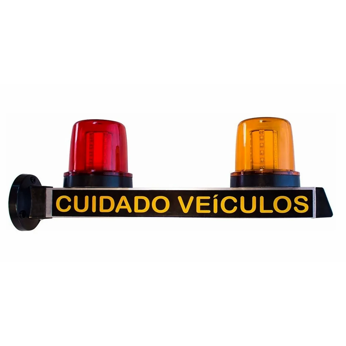 Sinalizador Entrada/Saida Veiculos Bivolt Com 48 LEDs - Iluctron