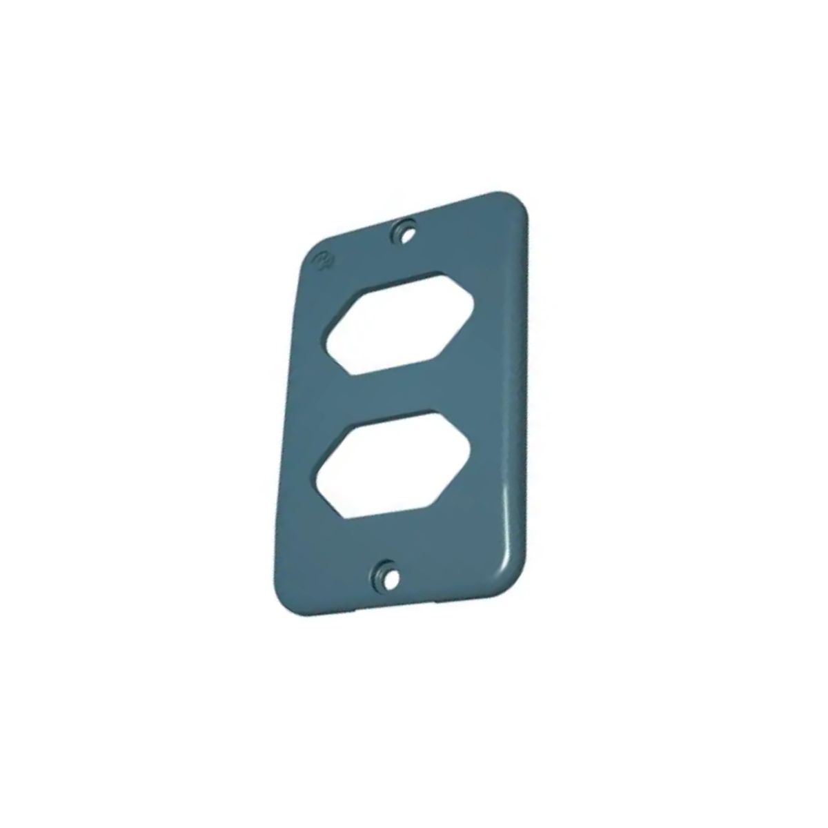 Tampa Condulete 2 Tom Hexagonal Pvc 1Pol Cz S/Vedação - Tigre