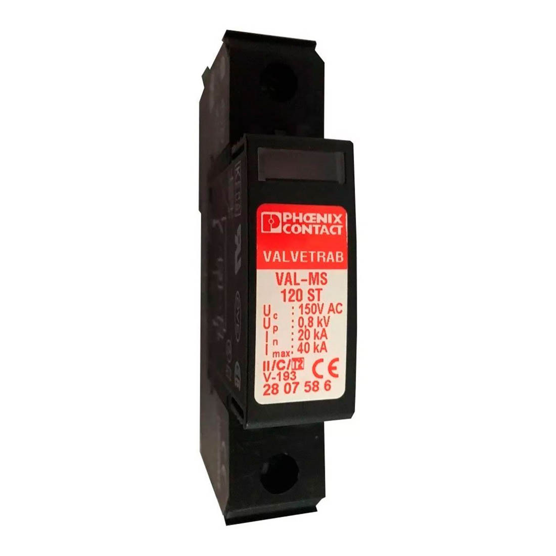 Plug Proteção Contra Surtos Tipo 2 120V Ip20 VAL-MS 120 ST - Phoenix