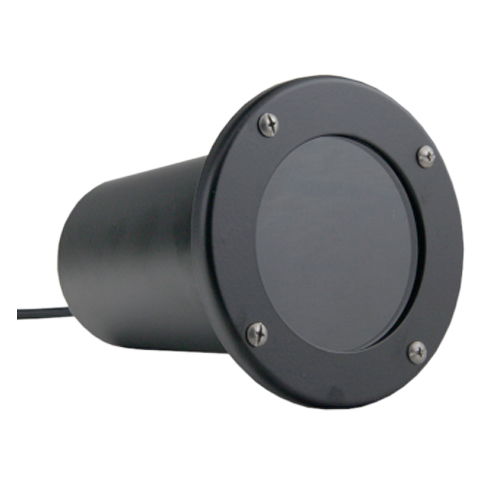 Luminária Solo Embutir Redondo Preto Para Lâmpada Par20 60W E27 - Fm Lustre