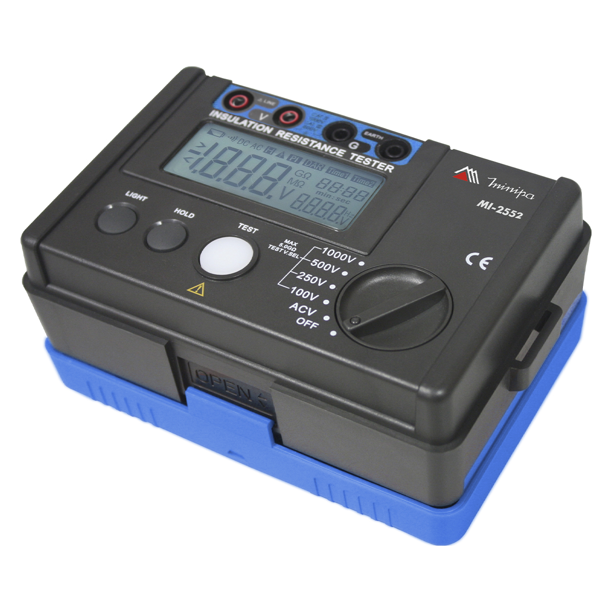 Megometro Digital Cat Iii Isol 5,5Ohms - Minipa