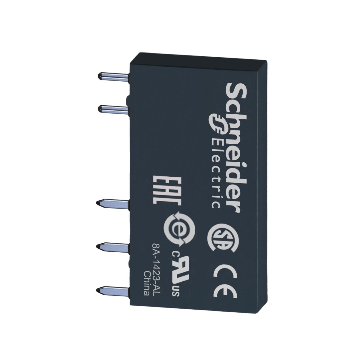 Relé Interface Mini Eletromecânico 6A 12Vcc 1Naf Agsno2 - Schneider