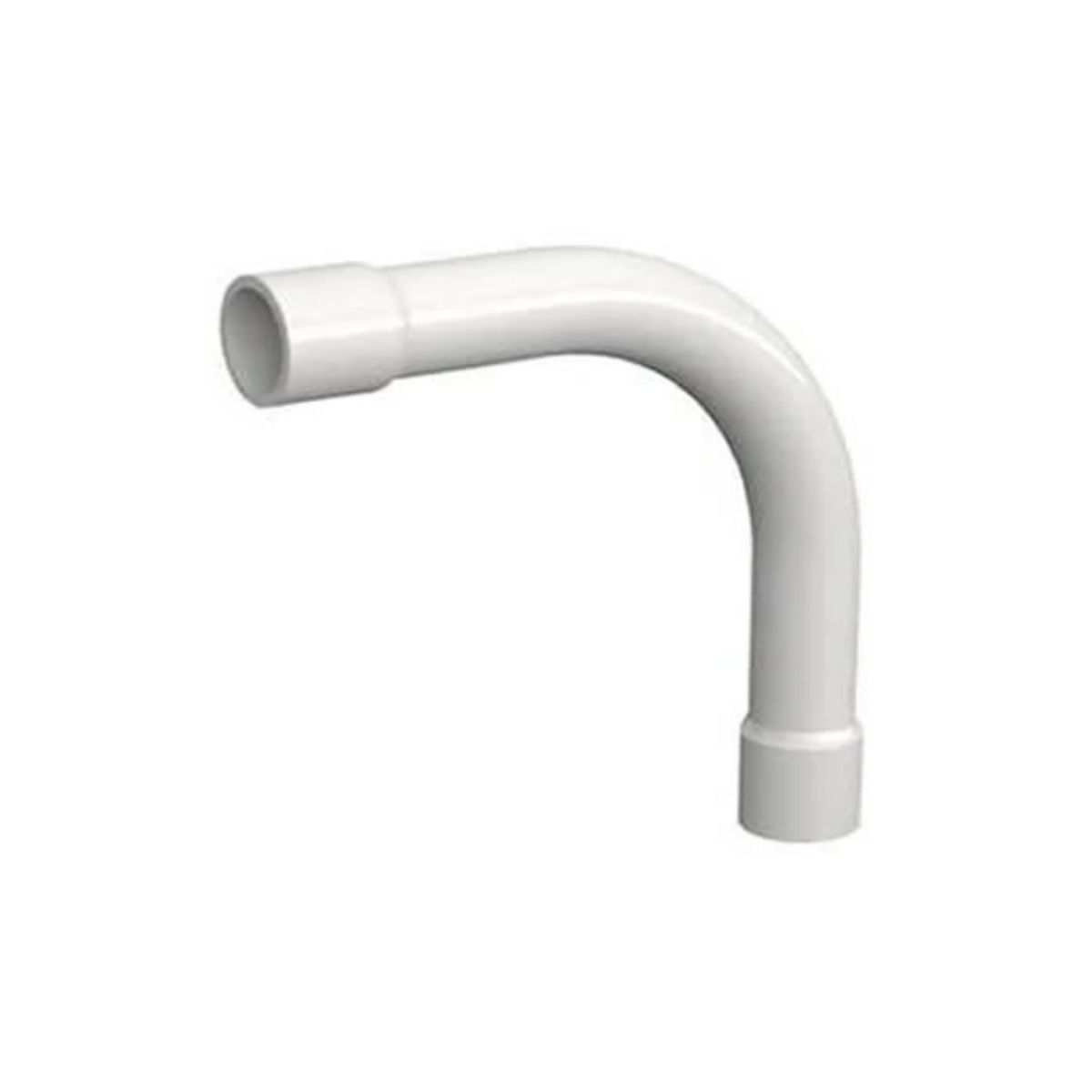 Curva Eletroduto 2 Ponta Bolsa 90G 3/4 Pvc Branco S/Rosca - Wetzel