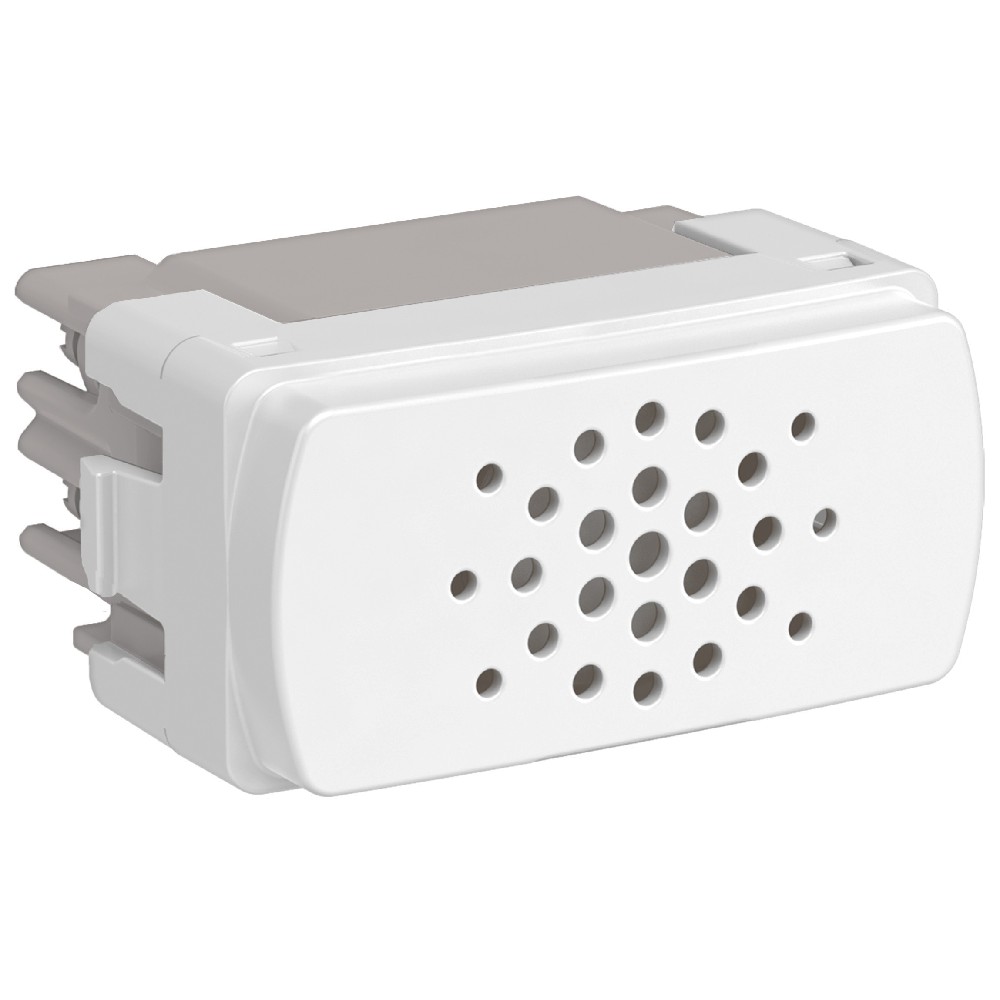 Módulo Campainha Cigarra 1 Posto 220V Branco Miluz S3B76860 - Schneider Electric