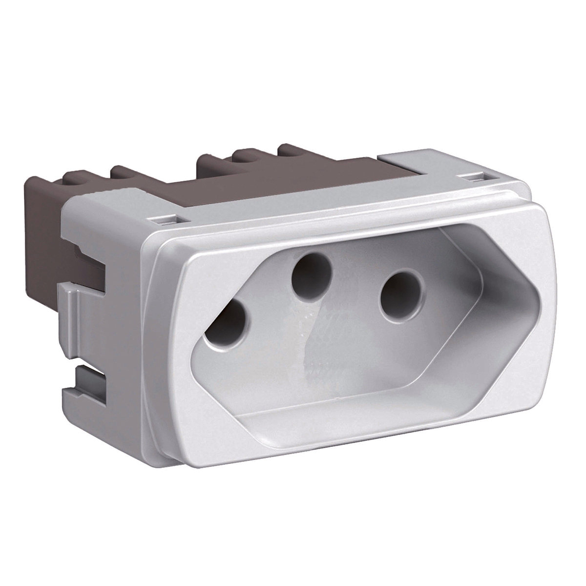 Módulo Tomada 10A Miluz Branco - Schneider Electric