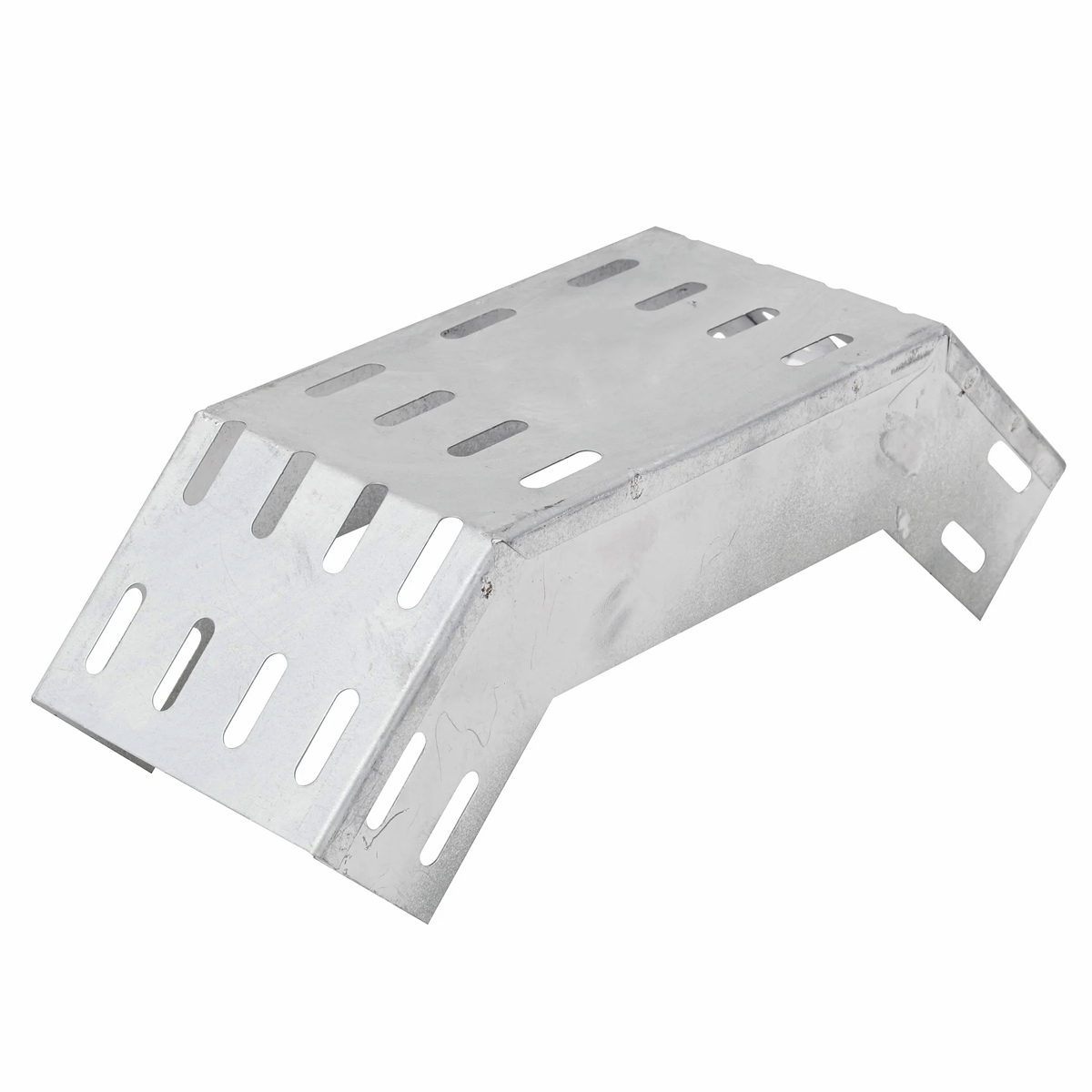 Curva Vertical Interna Aço Para Eletrocalha Perfurada Tipo U 50X50Mm Pré Zincado