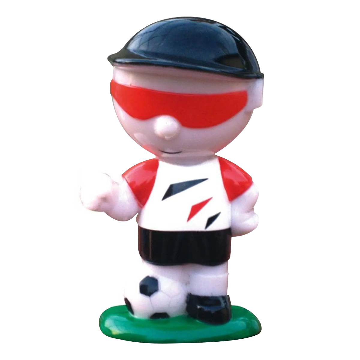 Luz Noturna Time De Futebol Com Led Bivolt Manual 1W Preto E Vermelho 6142 - Dni