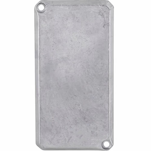 Tampa Alumínio Para Condulete 1 Polegada Cego Sem Pintura Sem Vedação TPSC-20 - Wetzel