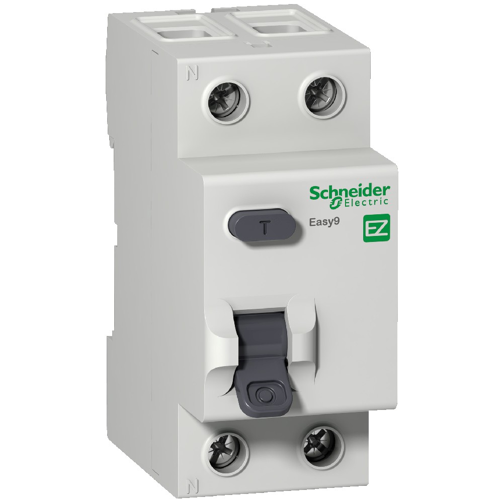 Interruptor Diferencial Residual Bipolar 63A 30Ma 3Ka 230V Tipo Ac EZ9R33263 - Schneider Electric