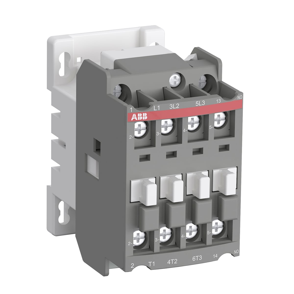 Contator Potência Tripolar 9A 200-220V 1Na 60Hz AX09301075 - ABB