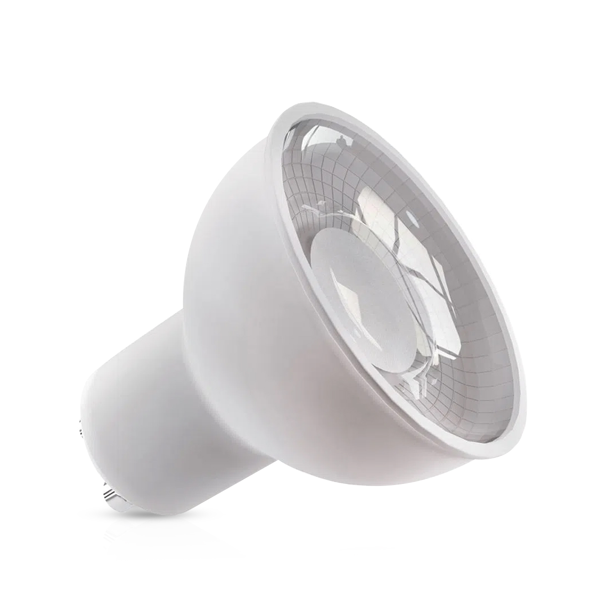 Lâmpada Led Dicroica Mr16 8W Bivolt Gu10 2700K Luz Amarela - Luminatti