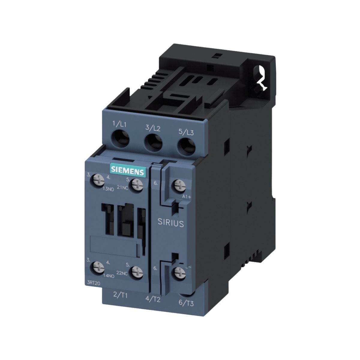 Contator Potencia Tripolar 12A 24Vcc 1Na+1Nf - Siemens