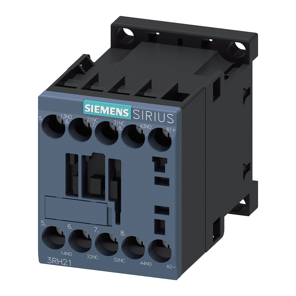 Contator Auxiliar 10A 24Vcc 2Na+2Nf 3RH21221BB40 - Siemens