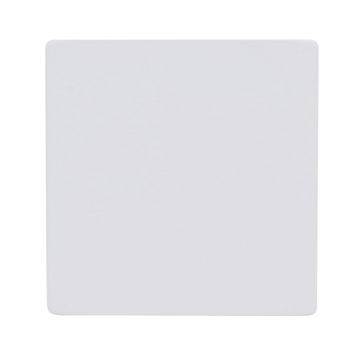 Placa Acabamento Cego 4X4 Com Suporte Zeffia Branco - Pial