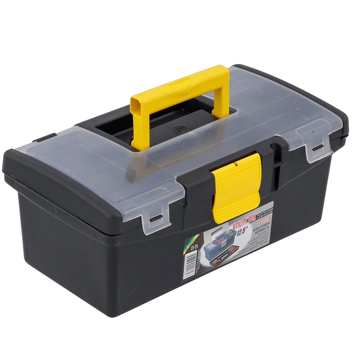 Caixa Para Ferramentas Com Organizador Cf25