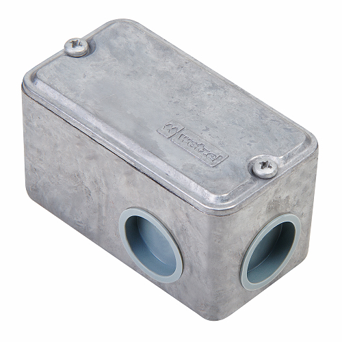 Condulete Alumínio Múltiplo Tipo L 2 Polegada Com Tampa Com 2 Polegada Sem Vedação - Wetzel