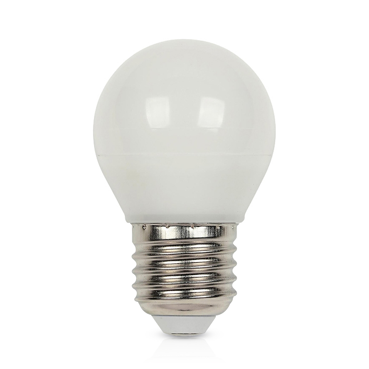 Lâmpada Led Bolinha G45 6W Bivolt E27 6000K Luz Branca - Luminatti