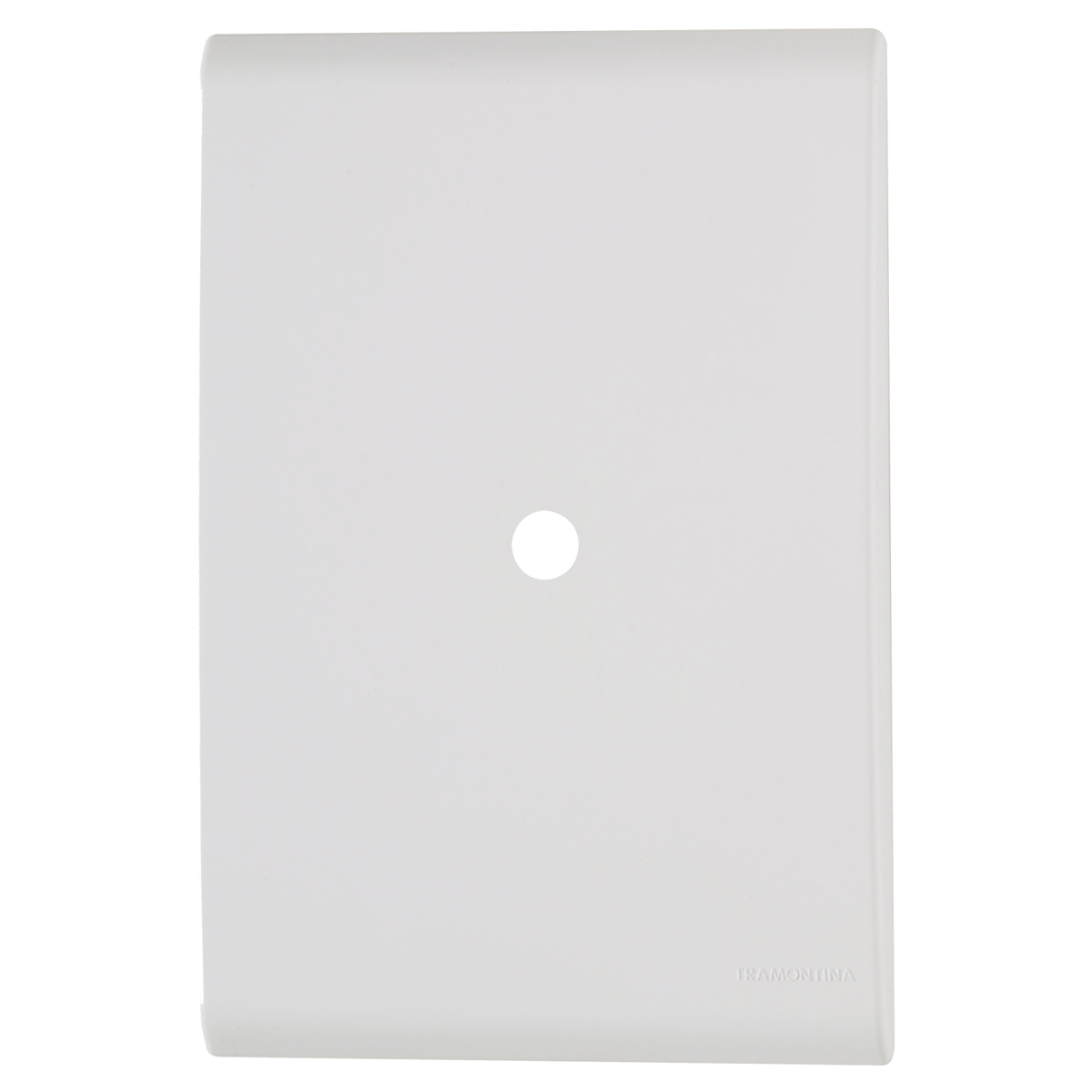 Placa Acabamento Saida De Fio 4X2 Com Suporte Liz Branco - Tramontina