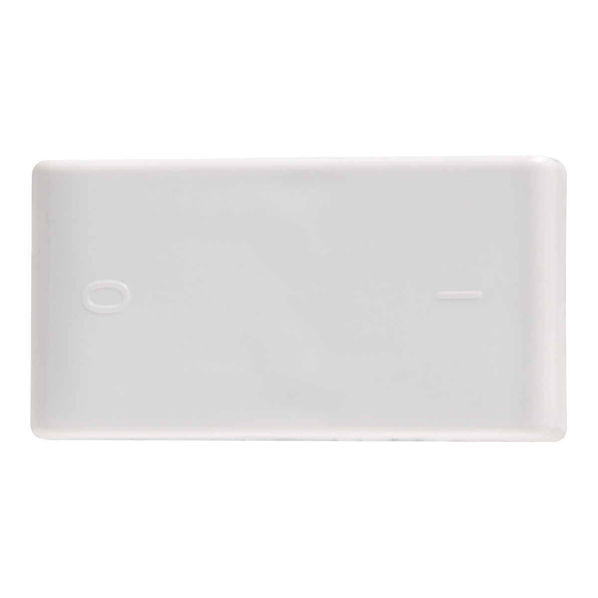 Módulo Interruptor Bipolar Simples 10A Liz Lux2 Giz Tablet Lizflex Plastibox Branco - Tramontina