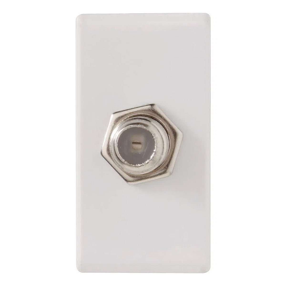 Módulo Tomada Antena TV Coaxial Liz Lux2 Giz Tablet Lizflex Plastibox Branco - Tramontina