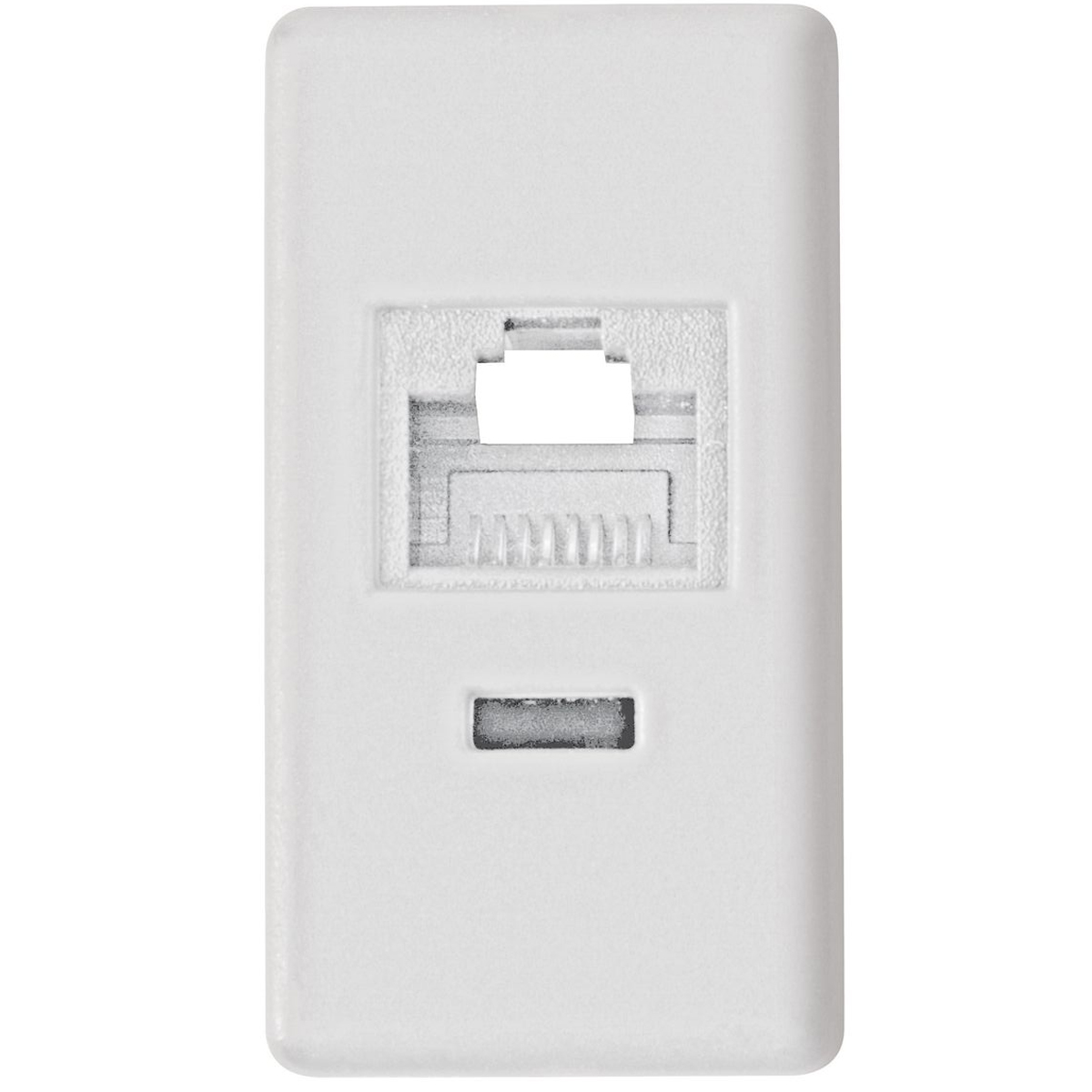 Módulo Tomada Telefone RJ11 2 Fios Liz Lux2 Giz Tablet Lizflex Plastibox Branco - Tramontina