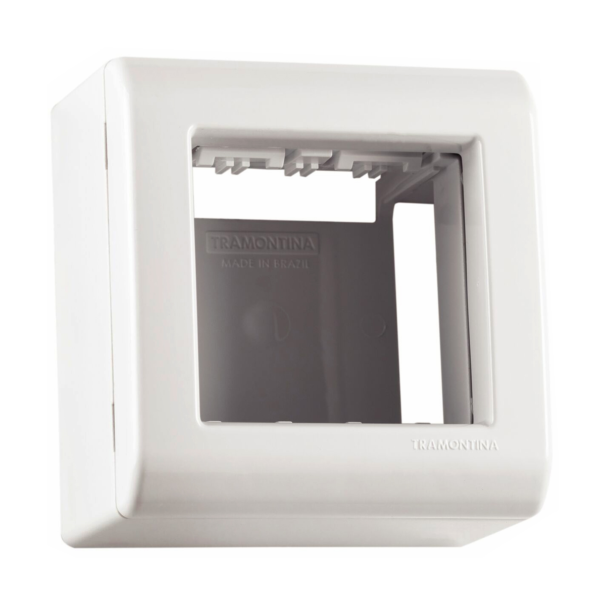 Caixa Sobrepor Lizflex Para 2 Módulos Branco 57303/002 - Tramontina