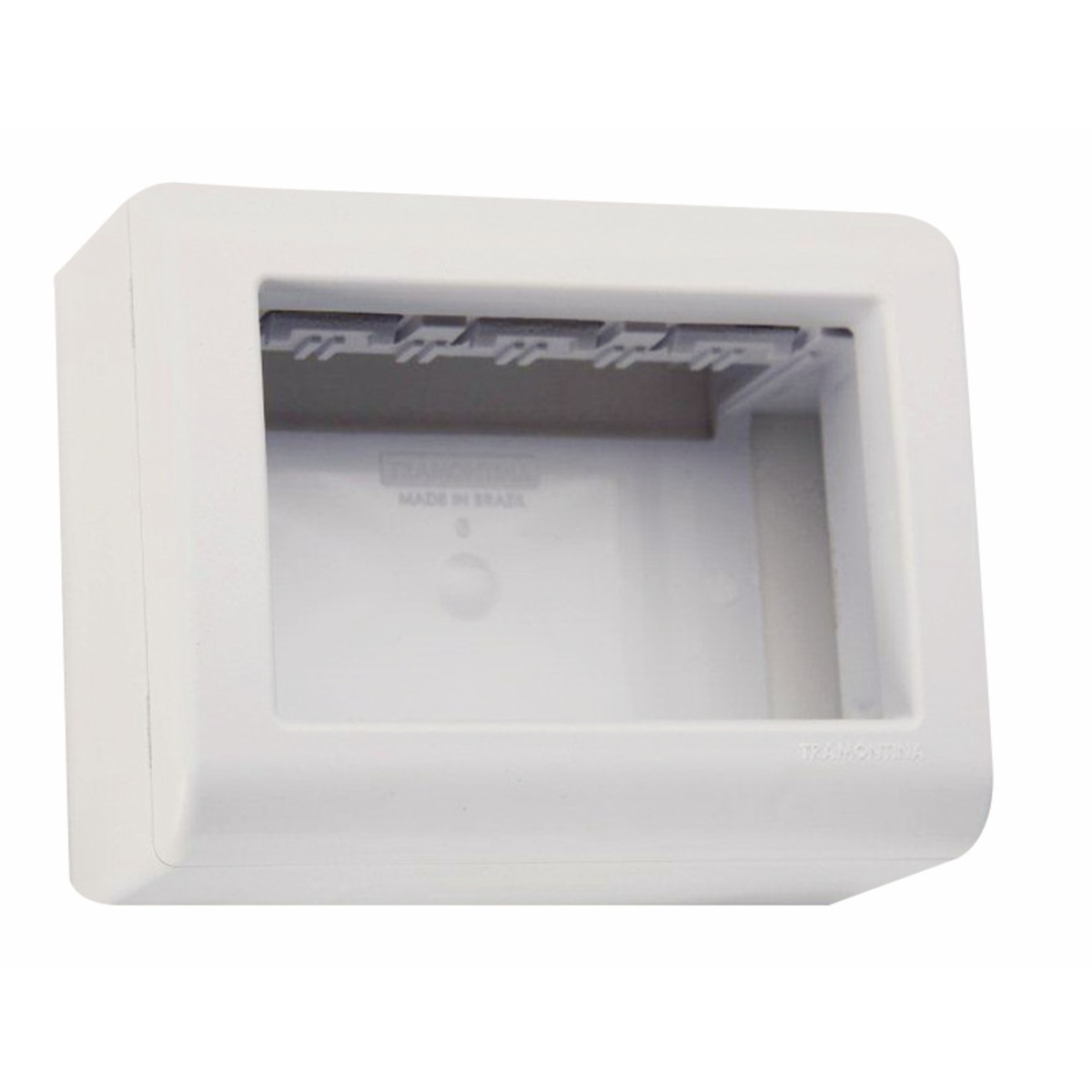 Caixa Sobrepor Lizflex Para 3 Módulo Branco - Tramontina