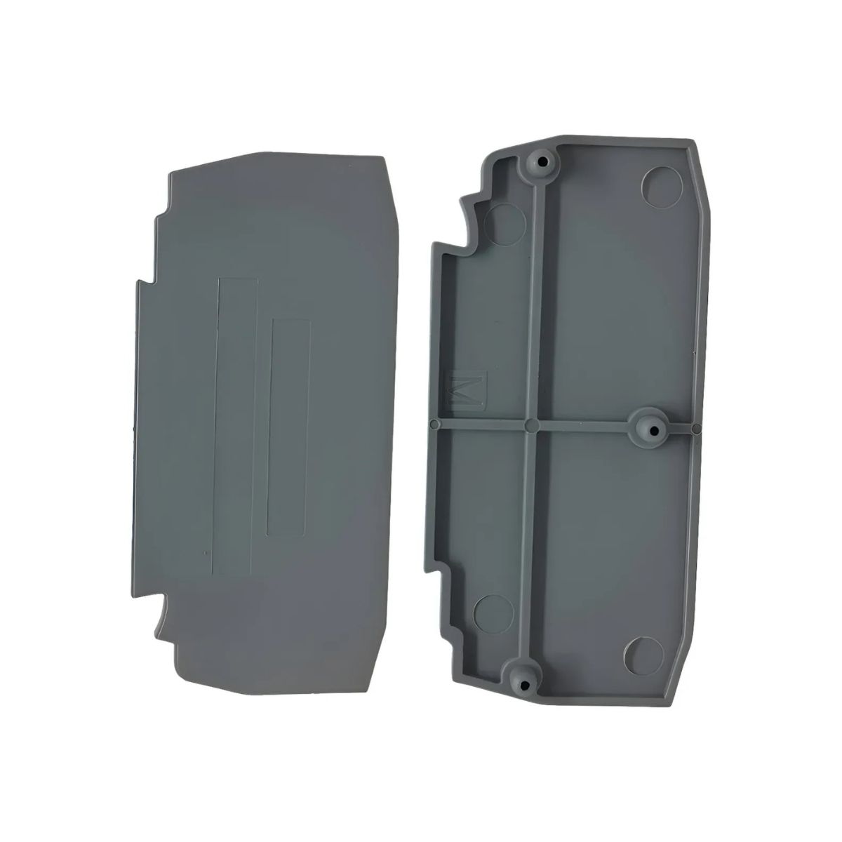 Tampa Conector Final Btwm2,5 Pvc Cinza - Weg