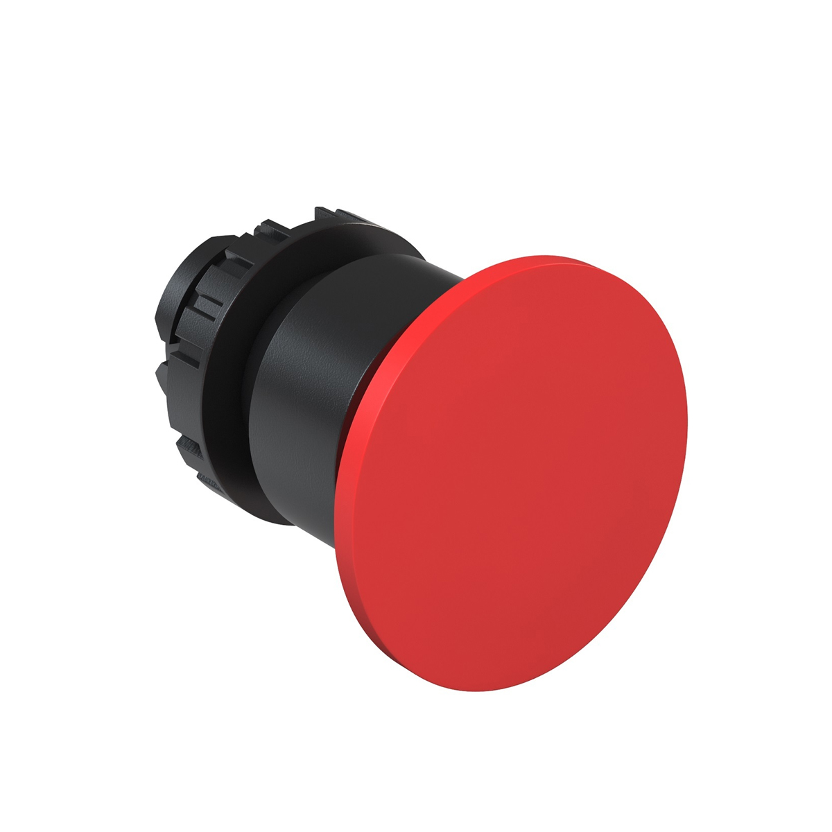 Frontal Plástico Botão Cogumelo 40mm Não Iluminado Sem Flange Pulsador Vermelho 22mm BC1WH - WEG