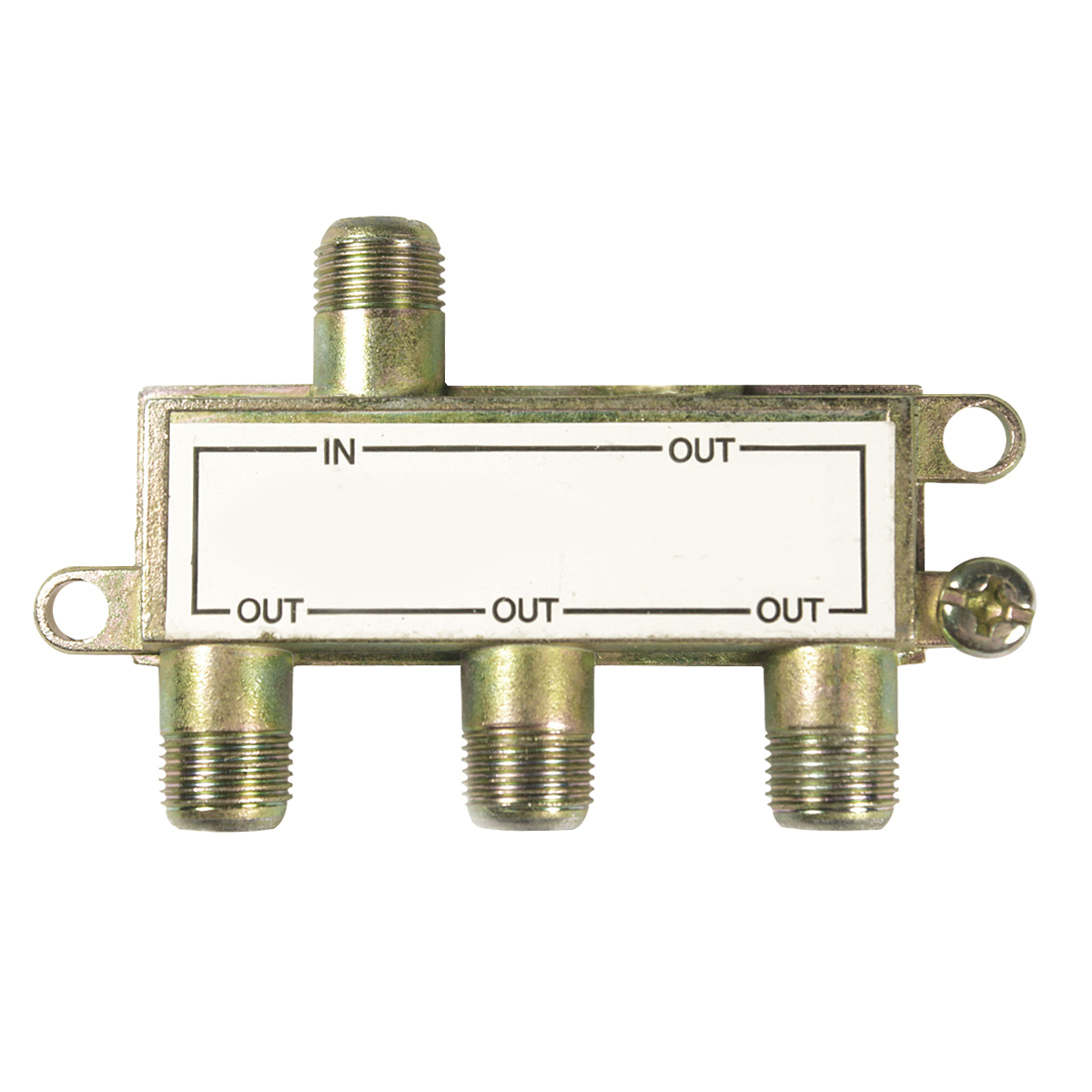 Cartela Divisor De Antena 3 Saídas/1 Entrada 5-900mHz Com 1 Unidade - Sfixa - Sfixa