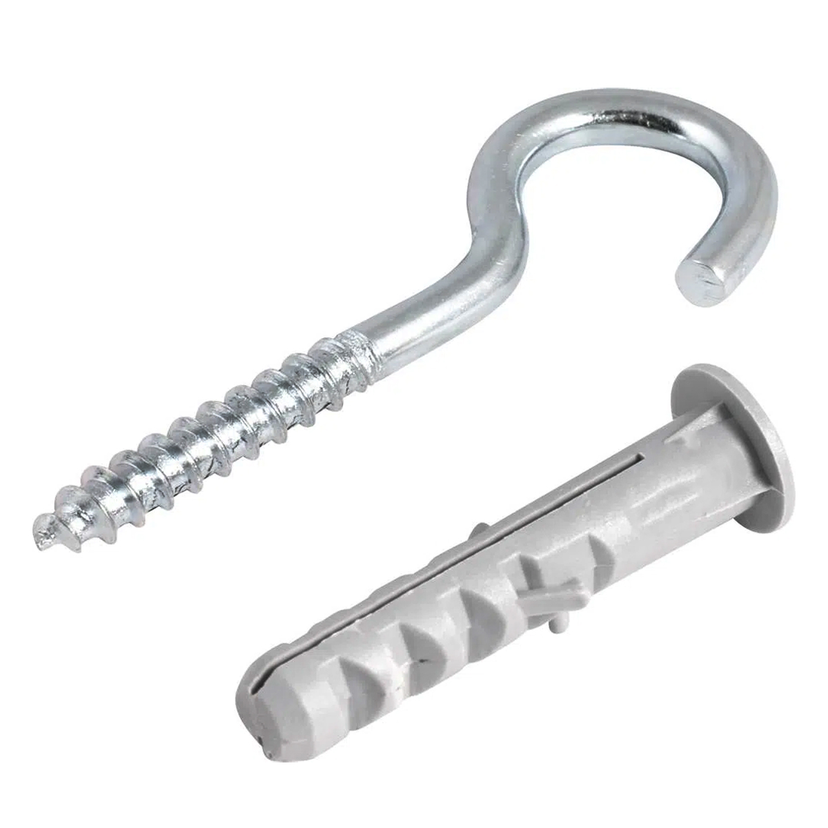 Cartela Gancho Com Bucha N.10 2 Unidades - Sfixa - Sfixa