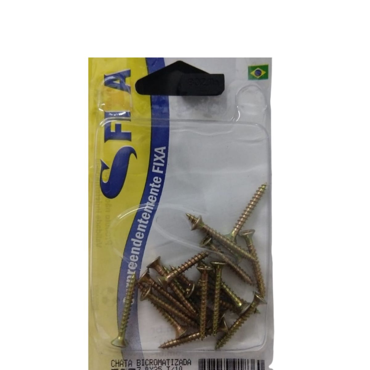 Cartela Parafuso Cab Chata Bicro Philips 5,0 X 40 - Sfixa
