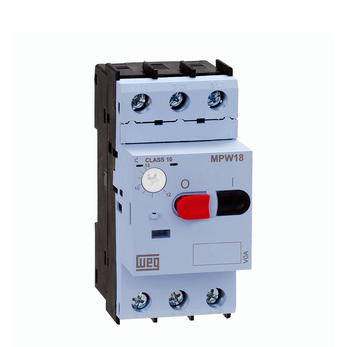 Disjuntor Motor Tripolar 1,6-2,5A 100Ka 380/440V MPW18-3-D025 - WEG