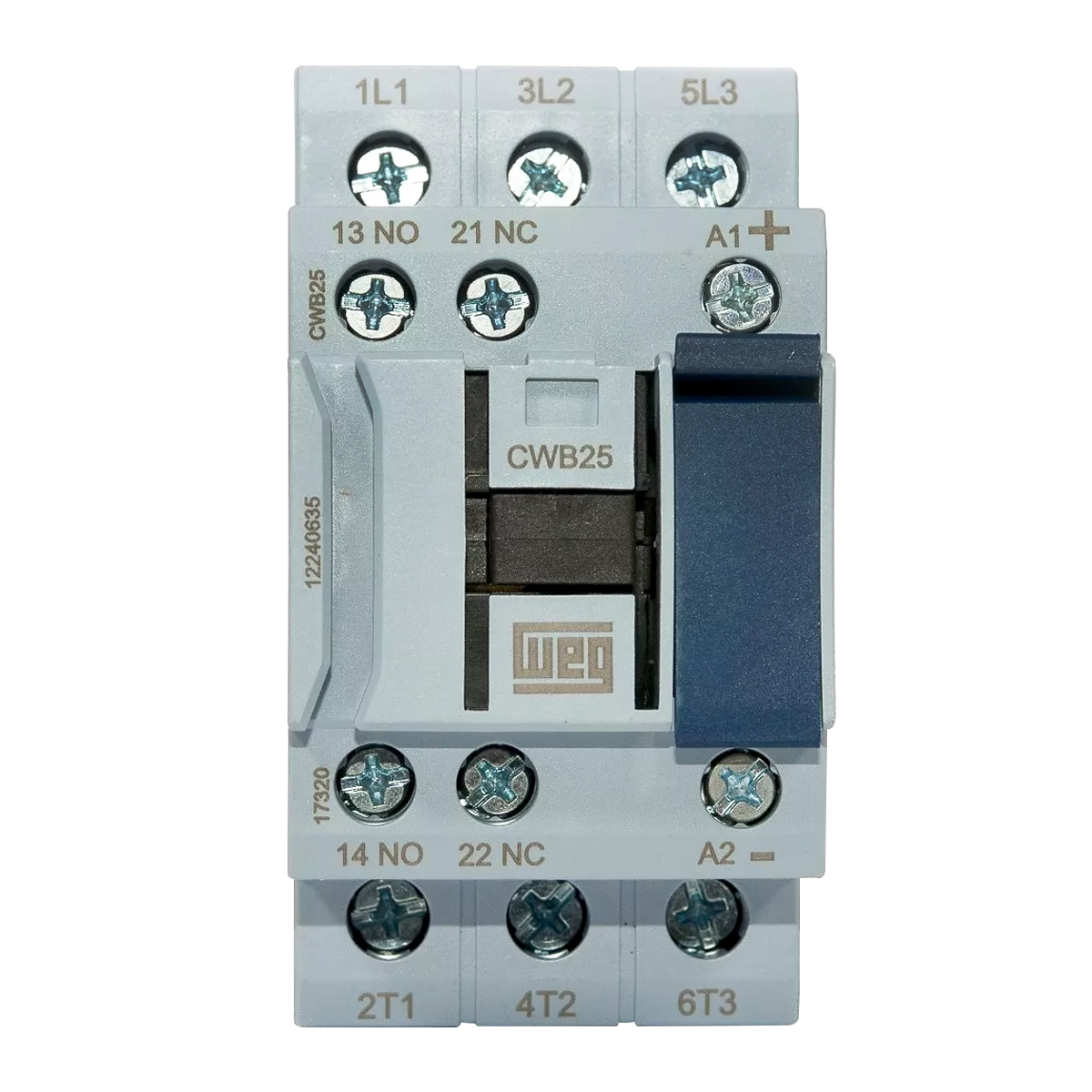 Contator Potência Tripolar 25A 24Vcc 1Na+1Nf CWB25-11-30C03 - WEG