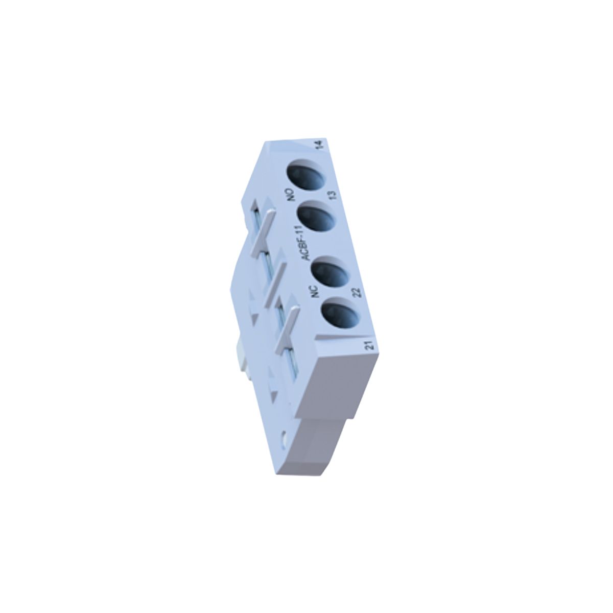 Bloco Contato Lateral 2Nf P/ Mpw18/40 Versão Azul - Weg